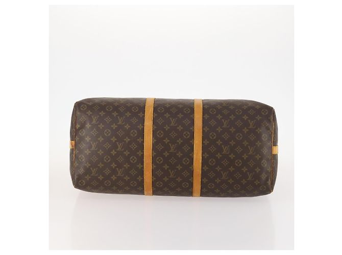 LOUIS VUITTON Borsa Boston Monogram Keepall Bandouliere 60 M41412 LV Auth BA10840 Monogramma - vista 5