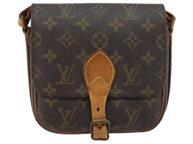 LOUIS VUITTON Borsa a Spalla Monogram Cartouchiere PM M51254 LV Auth LNZ012 Monogramma - vista 13