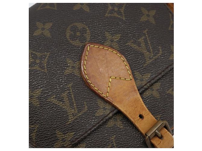 LOUIS VUITTON Borsa a Spalla Monogram Cartouchiere PM M51254 LV Auth LNZ012 Monogramma - vista 19