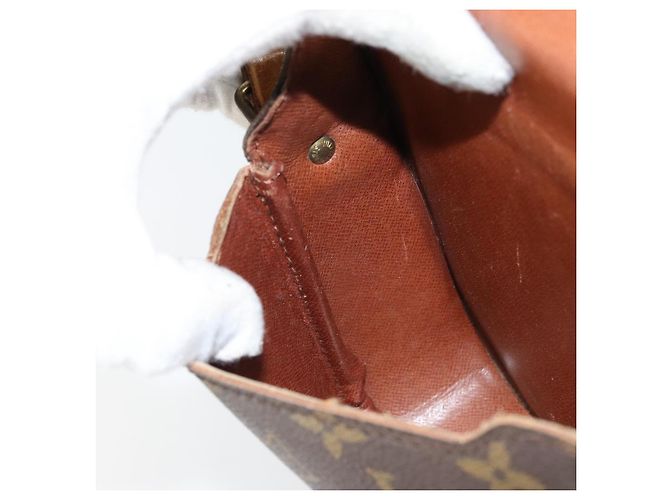 LOUIS VUITTON Borsa a Spalla Monogram Cartouchiere PM M51254 LV Auth LNZ012 Monogramma - vista 21