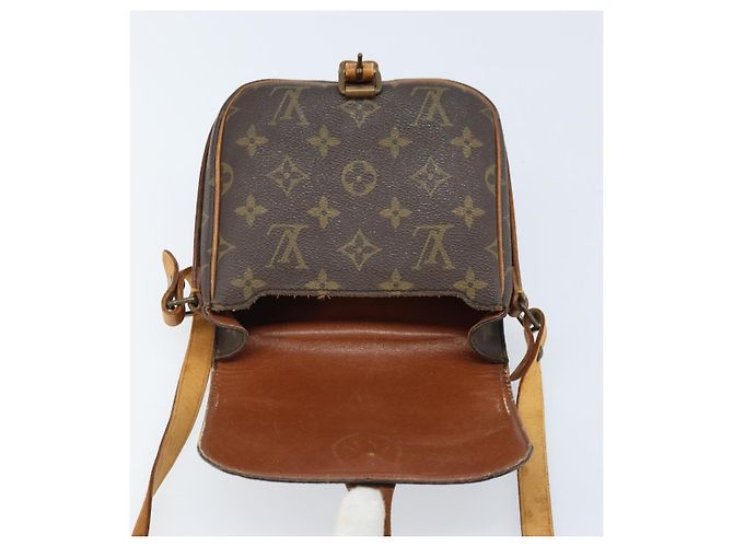 LOUIS VUITTON Borsa a Spalla Monogram Cartouchiere PM M51254 LV Auth LNZ012 Monogramma - vista 9