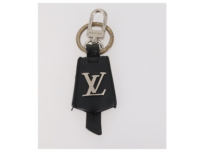 LOUIS VUITTON Portachiavi in pelle plastica 3 pezzi Nero Arancione Blu LV Auth bs33377 - vista 10