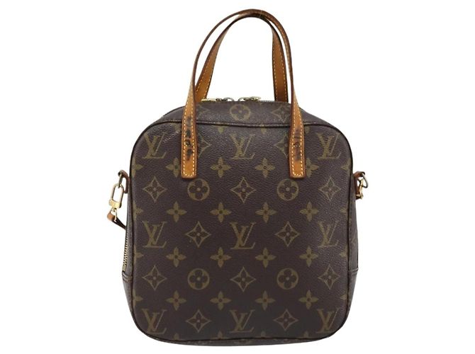 LOUIS VUITTON Borsa a Mano Monogram Spontini M47500 Auth LV ka2734 Monogramma - vista 13