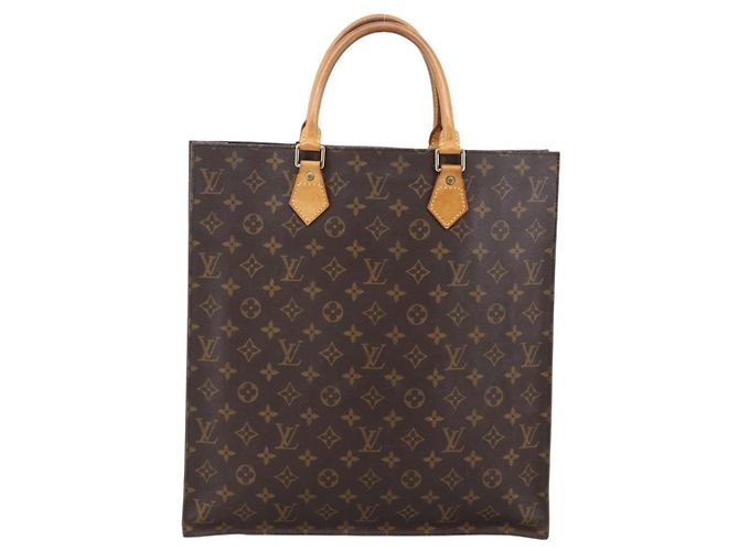 LOUIS VUITTON Borsa Sac Plat Monogram M51140 LV Auth BA11075 Monogramma - vista 13