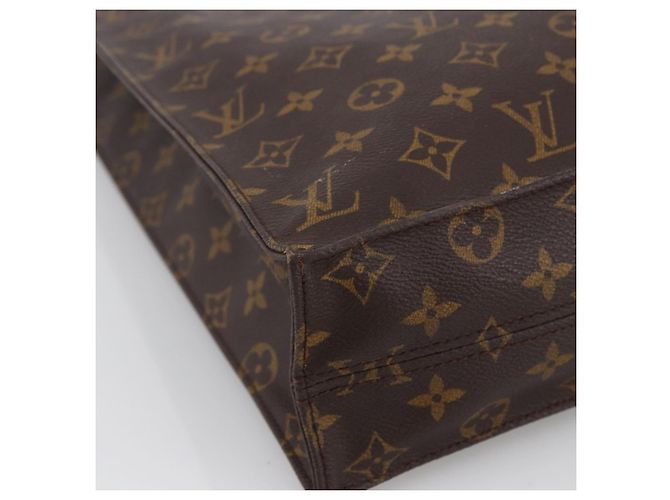 LOUIS VUITTON Borsa Sac Plat Monogram M51140 LV Auth BA11075 Monogramma - vista 14