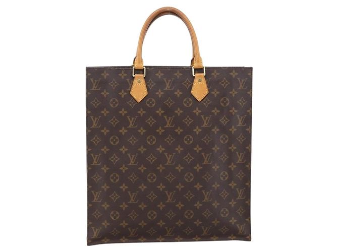 LOUIS VUITTON Borsa Sac Plat Monogram M51140 LV Auth BA11075 Monogramma - vista 2