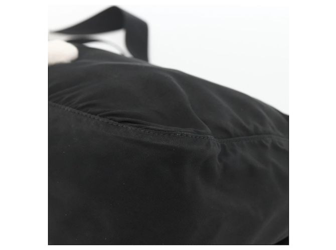 Borsa a Spalla PRADA Nylon Nero Argento Autentica 165117 - vista 17