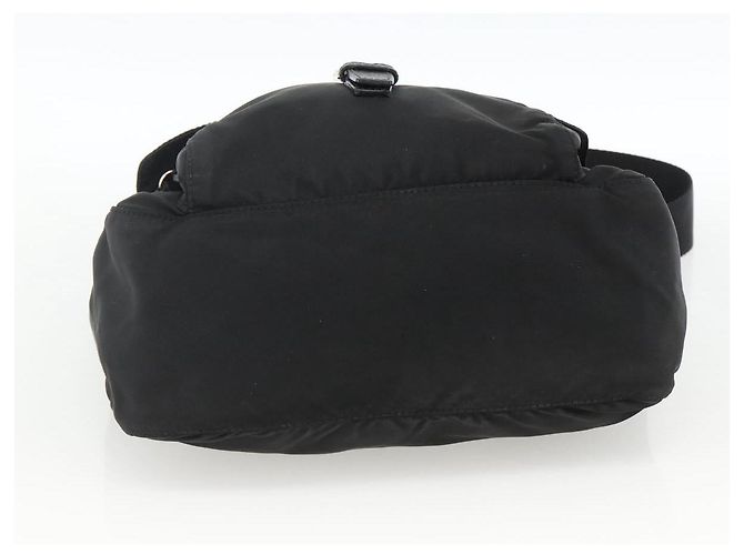 Borsa a Spalla PRADA Nylon Nero Argento Autentica 165117 - vista 5