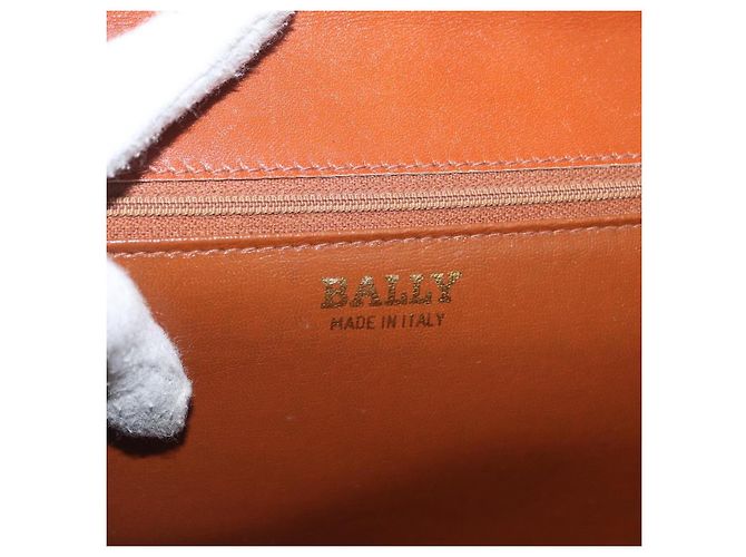 BALLY Borsa a Spalla PVC Tela Nera Oro Auth bs33655 Nero D'oro - vista 19