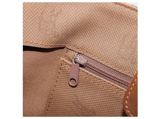 Borsa a mano Burberrys Nova Check in tela beige oro Auth 172901 D'oro - vista 11