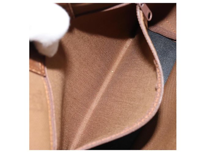 Borsa a mano Burberrys Nova Check in tela beige oro Auth 172901 D'oro - vista 12