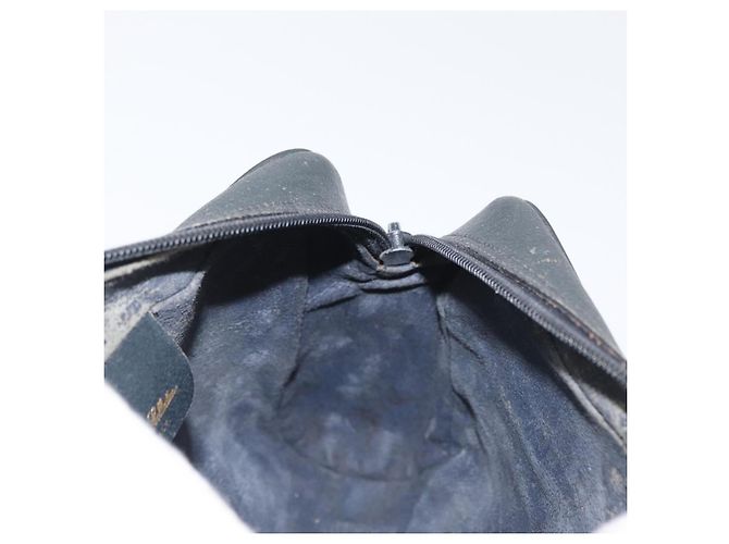 Borsa a Spalla Gucci GG Supreme Sherry Line PVC Blu Navy Oro 89 02 004 Auth ep13472 D'oro - vista 21