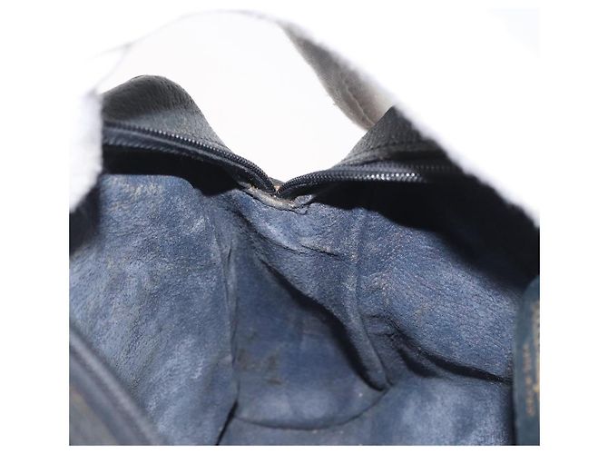 Borsa a Spalla Gucci GG Supreme Sherry Line PVC Blu Navy Oro 89 02 004 Auth ep13472 D'oro - vista 22