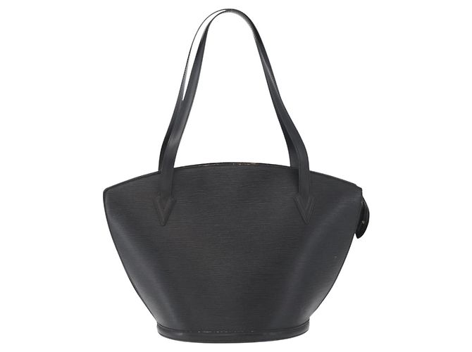 LOUIS VUITTON Borsa da Shopping Epi Saint Jacques Nera M52262 LV Auth 172714 Nero - vista 13
