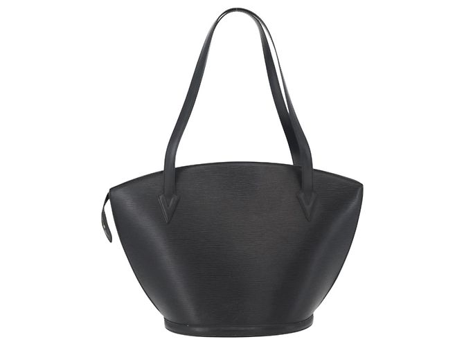LOUIS VUITTON Borsa da Shopping Epi Saint Jacques Nera M52262 LV Auth 172714 Nero - vista 2