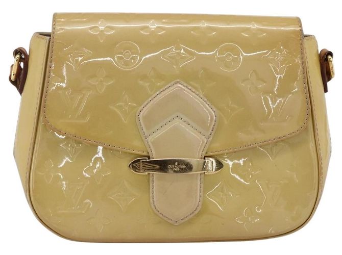 LOUIS VUITTON Borsa Bell Flower PM Monogram Vernis Broncorail M91703 Auth LNZ464 - vista 13