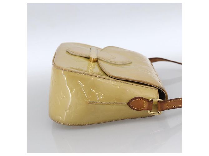 LOUIS VUITTON Borsa Bell Flower PM Monogram Vernis Broncorail M91703 Auth LNZ464 - vista 4