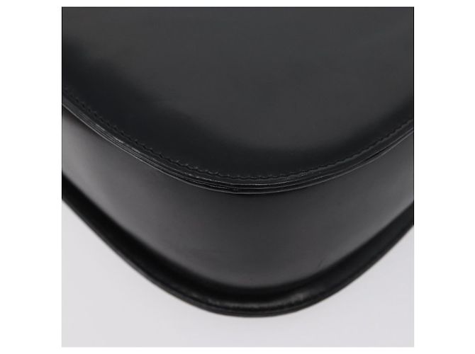 Borsa a mano in pelle nera e oro GUCCI Bamboo 000 1781 0633 Auth 173021 Nero D'oro - vista 16