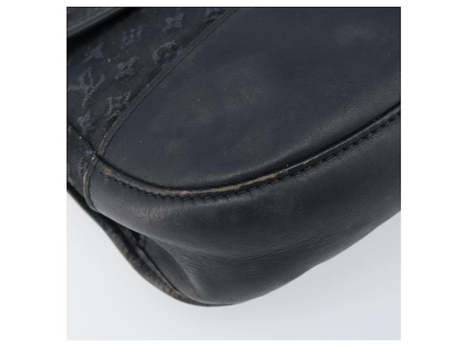 LOUIS VUITTON Borsa a Spalla Monogram Mini Belanger Nera M92672 LV Auth 172756 Nero - vista 14