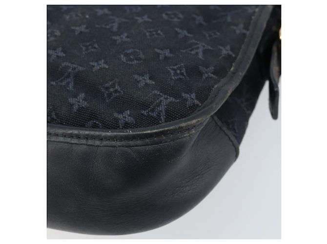 LOUIS VUITTON Borsa a Spalla Monogram Mini Belanger Nera M92672 LV Auth 172756 Nero - vista 15