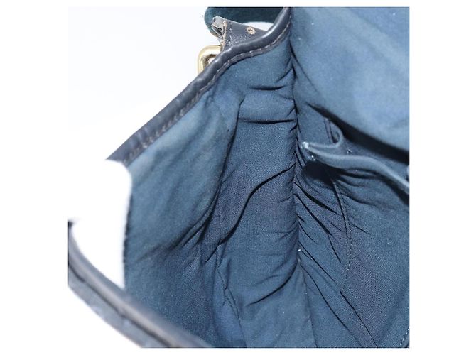 LOUIS VUITTON Borsa a Spalla Monogram Mini Belanger Nera M92672 LV Auth 172756 Nero - vista 20
