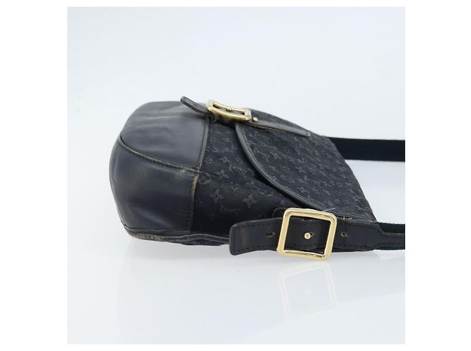 LOUIS VUITTON Borsa a Spalla Monogram Mini Belanger Nera M92672 LV Auth 172756 Nero - vista 3