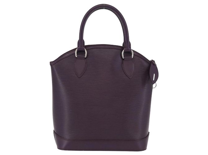 LOUIS VUITTON Borsa a Mano Epi Lockit PM Viola Cassis M4229K LV Auth LNZ463V Porpora Viola scuro - vista 2