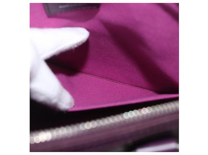 LOUIS VUITTON Borsa a Mano Epi Lockit PM Viola Cassis M4229K LV Auth LNZ463V Porpora Viola scuro - vista 20