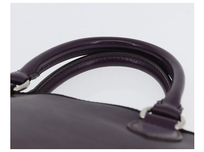 LOUIS VUITTON Borsa a Mano Epi Lockit PM Viola Cassis M4229K LV Auth LNZ463V Porpora Viola scuro - vista 8