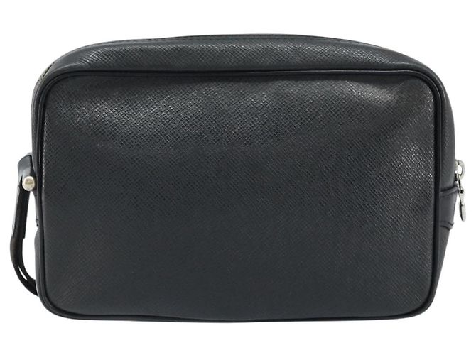 LOUIS VUITTON Taiga Karga Clutch Bag Ardoise M30812 LV Auth ka2832 Grigio - vista 2