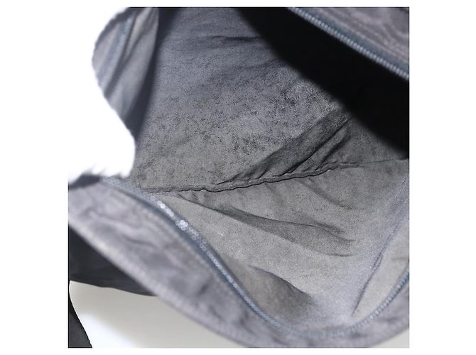 Borsa a Spalla PRADA Nylon Nero Argento Autentica 172683 - vista 11
