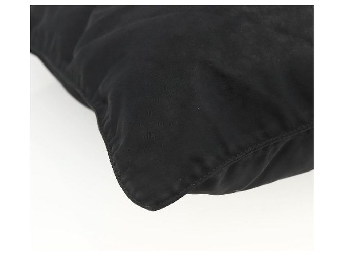 Borsa a Spalla PRADA Nylon Nero Argento Autentica 172683 - vista 16