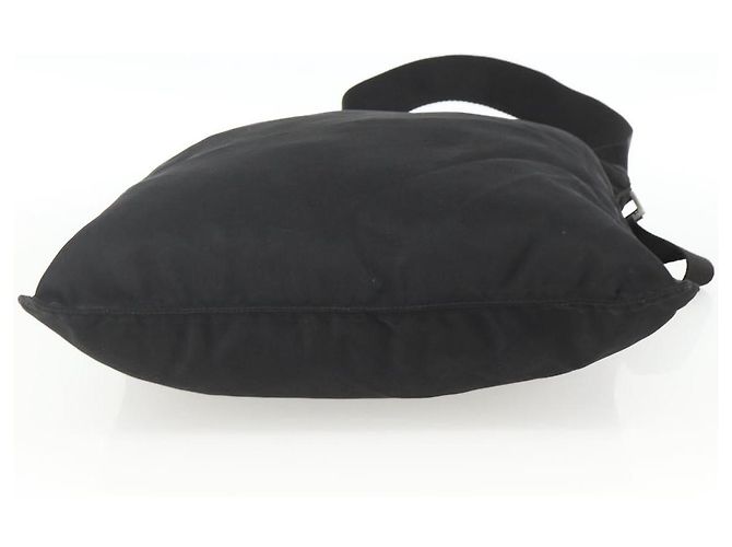 Borsa a Spalla PRADA Nylon Nero Argento Autentica 172683 - vista 5