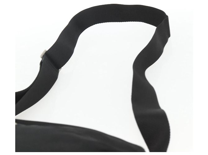 Borsa a Spalla PRADA Nylon Nero Argento Autentica 172683 - vista 8