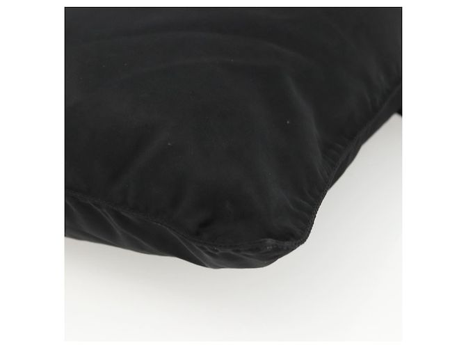 Borsa a Spalla PRADA Nylon Nero Argento Autentica 172683 - vista 9