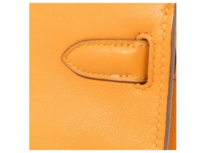 Hermès Jypsiere Schultertasche Orange - Ansicht 4