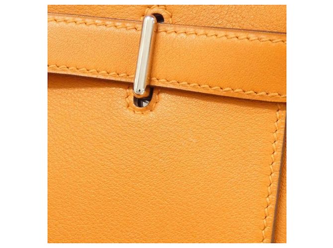 Hermès Jypsiere Schultertasche Orange - Ansicht 6