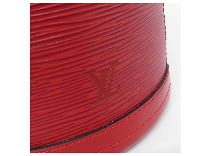 Borsa a mano Petite Bucket Epi Louis Vuitton Rosso - vista 5