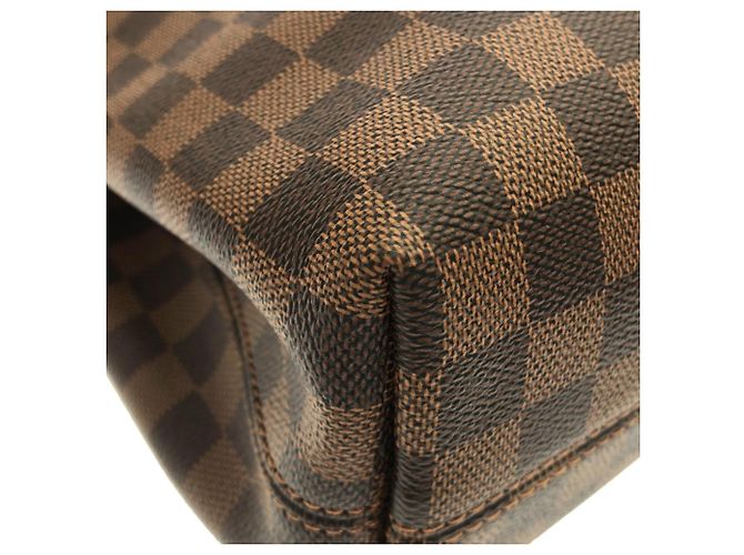 Borsa a Spalla Damier Graceful PM Louis Vuitton Marrone - vista 3