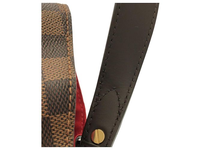 Borsa a Spalla Damier Graceful PM Louis Vuitton Marrone - vista 5