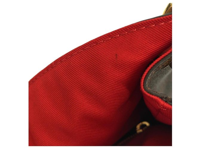 Borsa a Spalla Damier Graceful PM Louis Vuitton Marrone - vista 8