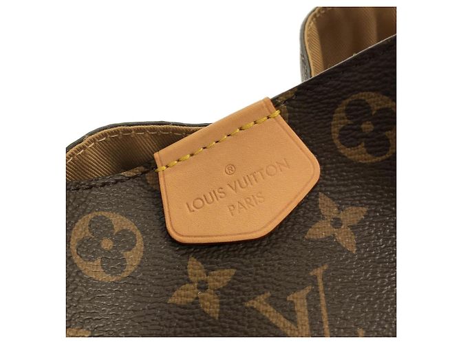 Borsa a Spalla Graceful PM Monogramma Louis Vuitton Marrone Beige - vista 4