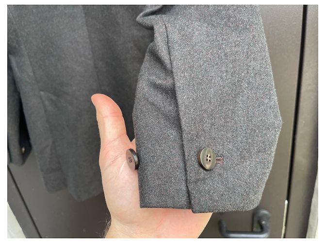 Chloé Wollmischung Blazer Grau - Ansicht 15