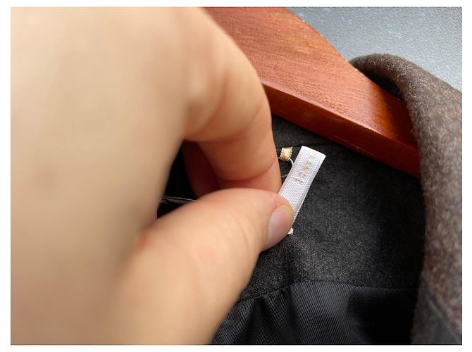Chloé Wollmischung Blazer Grau - Ansicht 5