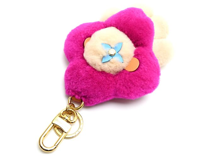 Portachiavi Vivienne Vison Louis Vuitton Rosa Beige - vista 3