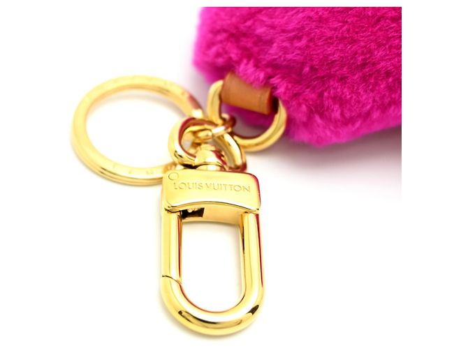 Portachiavi Vivienne Vison Louis Vuitton Rosa Beige - vista 6