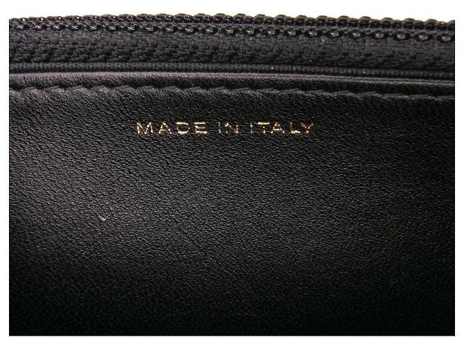 Borsa a tracolla in tweed di Chanel con portamonete Nero Bianco - vista 11