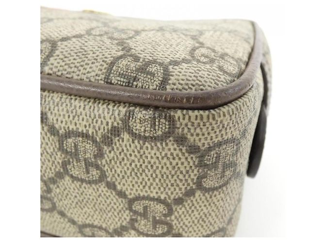 Pochette a mano Gucci SAVOY Marrone Beige - vista 3