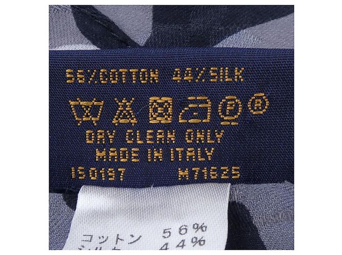 Schal/Schal Louis Vuitton M71625 Braun Schwarz Weiß - Ansicht 3