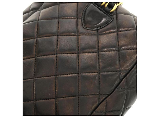 Chanel 04194 Leder-Rucksack Schwarz - Ansicht 6